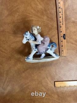 Lladro Faithful Steed Girl Rocking Horse Porcelain Figurine 5769 Gift