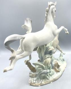 Lladro Figurine 4655 HORSES GALLOPING / HORSE GROUP NO Orig Box / Retired 2000