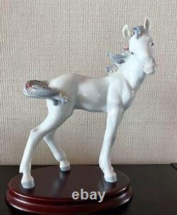 Lladro Figurine Horse Porcelain Japanese zodiac Authentic 23cm No Original Box