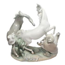 Lladró Figurine, Horse's Group, Pick Up Only, (1021) 18 No Box