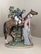 Lladro Figurine Jockey And Lass #5036 Francisco Catala Retired