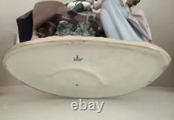Lladro Figurine Jockey And Lass #5036 Francisco Catala Retired