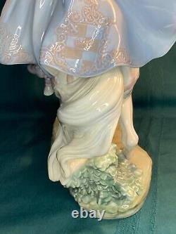 Lladro Figurine Love Story #5991 Prince, Princess, White Horse Retired MINT RARE