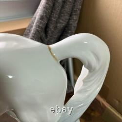 Lladro Girl on a White Horse Figurine Vintage Porcelain Decorative Item