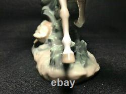 Lladro Glazed Porcelain-Horse's Galloping Figurine #4655 No Original Box