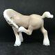 Lladro Glazed Porcelain-percheron-horse Figurine #4861 No Original Box