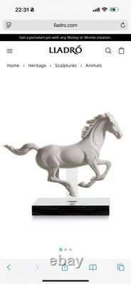 Lladro Horse Galloping