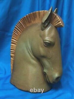 Lladro Horse Head Porcelain Figurine Sculpture #2010 Salvador Furio Gres Retired