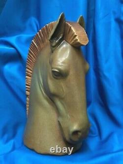Lladro Horse Head Porcelain Figurine Sculpture #2010 Salvador Furio Gres Retired