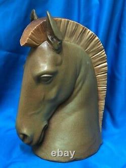 Lladro Horse Head Porcelain Figurine Sculpture #2010 Salvador Furio Gres Retired