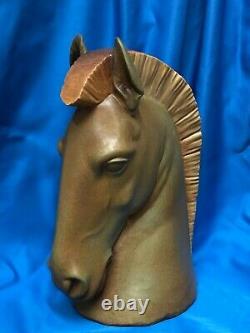 Lladro Horse Head Porcelain Figurine Sculpture #2010 Salvador Furio Gres Retired