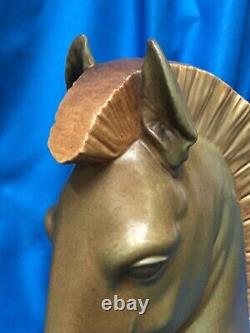 Lladro Horse Head Porcelain Figurine Sculpture #2010 Salvador Furio Gres Retired