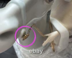 Lladro King Melchior Figurine Horse 1019 RARE Nativity Wise Men Broken Leg