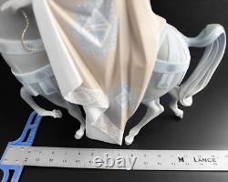 Lladro King Melchior Figurine Horse 1019 RARE Nativity Wise Men Broken Leg