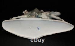 Lladro Large 18 Woman Riding Horse Porcelain Gloss Finish Figurine #4516 in Box