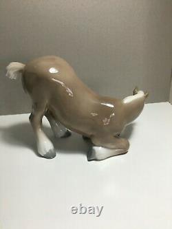 Lladro Percheron Horse Rare