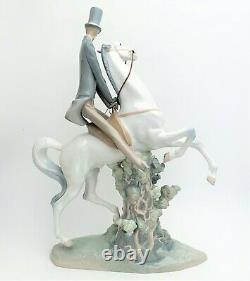 Lladro Porcelain 4515'Man on Horse' Large Figurine