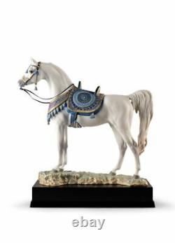 Lladro Porcelain Arabian Pure Breed Horse Sculpture. Limited Edition 01002020