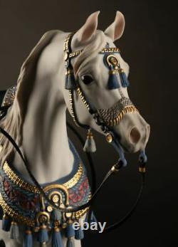 Lladro Porcelain Arabian Pure Breed Horse Sculpture. Limited Edition 01002020