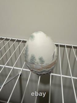 Lladró Porcelain Decorative Egg Horse Scene 1995 Made in Spain