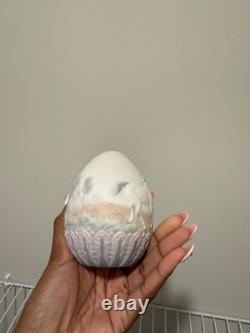 Lladró Porcelain Decorative Egg Horse Scene 1995 Made in Spain