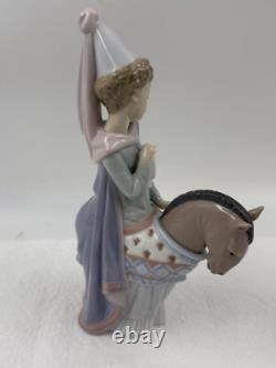 Lladro Porcelain Figurine #6114 Medieval Princess On Horse Mint Condition