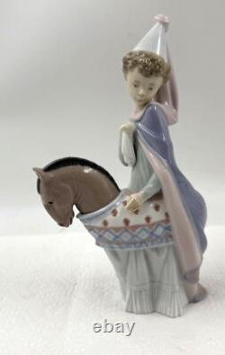 Lladro Porcelain Figurine #6114 Medieval Princess On Horse Mint Condition