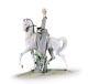 Lladro Porcelain Figurine Woman On Horse Figurine #1004516