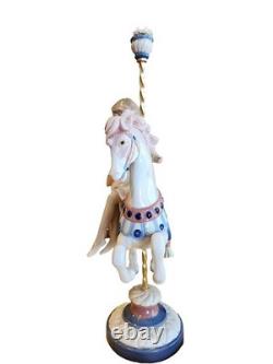 Lladró Retired GIRL ON CAROUSEL HORSE #1469