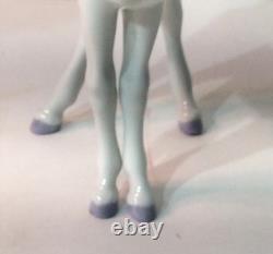 Lladro Unicorn Standing Looking at a Bird on her Tail, 05993