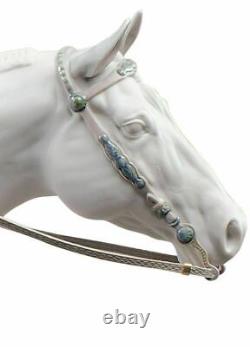 Lladro White Quarter Horse Sculpture 01009273