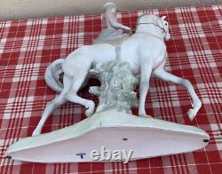 Lladro Woman Riding HorseCOLLECTIBLE FIGURINE 17 1/2 TALL