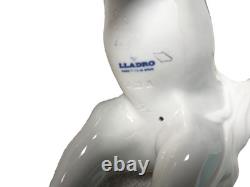 Lladro' porcelain female front horse in the rear vintage retired 4-23A signed