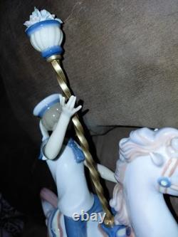 Lladro signed Boy on Carousel Horse Porcelain Figurine #1470 Missing Finger