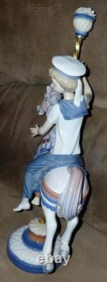 Lladro signed Boy on Carousel Horse Porcelain Figurine #1470 Missing Finger