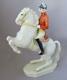 Lorenz Hutschenreuther Kunstabteilung Porcelain Lipizzaner Horse Rider Germany