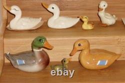 Lot #15 Vintage Disc Hagen Renaker Mini Ducks Geese Mother Father Goose More