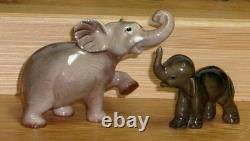 Lot 22 Vintage Disc Hagen Renaker Mini Circus Elephants DW & More Elephants