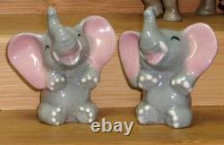 Lot 22 Vintage Disc Hagen Renaker Mini Circus Elephants DW & More Elephants