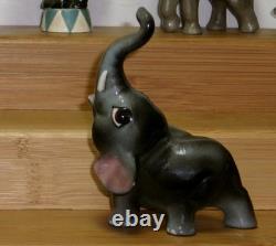 Lot 22 Vintage Disc Hagen Renaker Mini Circus Elephants DW & More Elephants