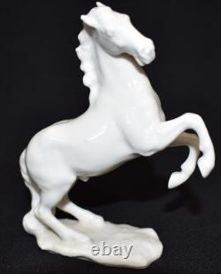 Lot. Hutschenreuther Porcelain Horse Figurines. Large One-11inch Tall