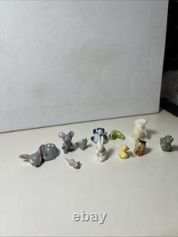 Lot Vtg Hagen-Renaker And Other Miniature Ceramic Animals 10 Total