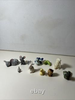 Lot Vtg Hagen-Renaker And Other Miniature Ceramic Animals 10 Total