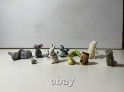 Lot Vtg Hagen-Renaker And Other Miniature Ceramic Animals 10 Total