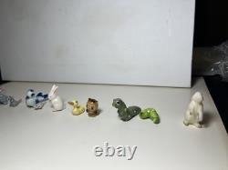 Lot Vtg Hagen-Renaker And Other Miniature Ceramic Animals 10 Total