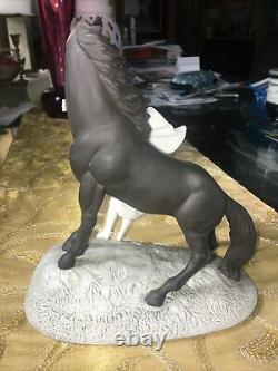Louis Icart Figurine 1930 Jeunesse Ltd Ed Girl With Horse 1547 Out Of 7500
