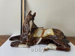 Louisville Stoneware glazed ceramic horse figurine