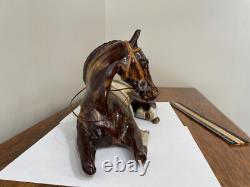 Louisville Stoneware glazed ceramic horse figurine