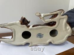 Louisville Stoneware glazed ceramic horse figurine