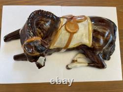 Louisville Stoneware glazed ceramic horse figurine